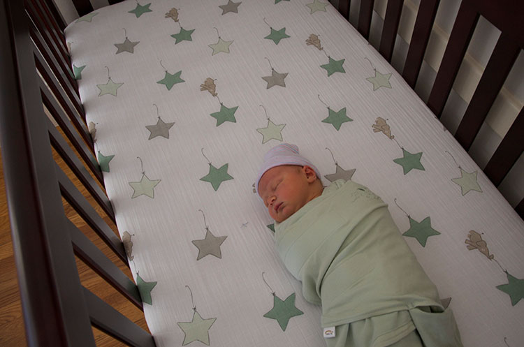 Newborn-in-crib