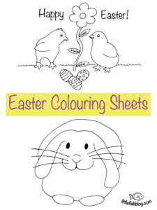 Easter Colouring Sheets - Free Printables