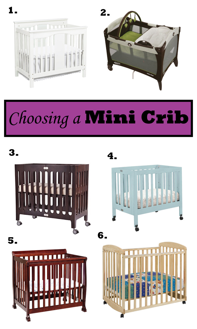 mini crib vs standard crib size