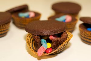 Halloween Surprise Cauldron Cookies (with Treats Inside!)