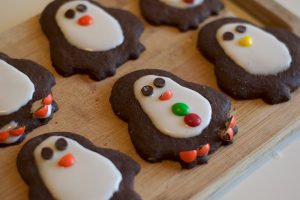 Easy Chocolate Penguin Cookies