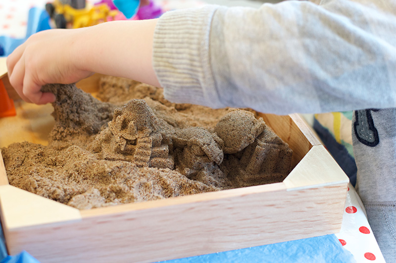 5 Reasons to Play with Kinetic Sand - Little Fish