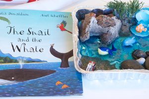 Make a Snail and the Whale Ocean Tray
