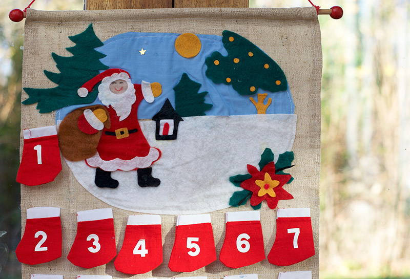 christmas calendar craft