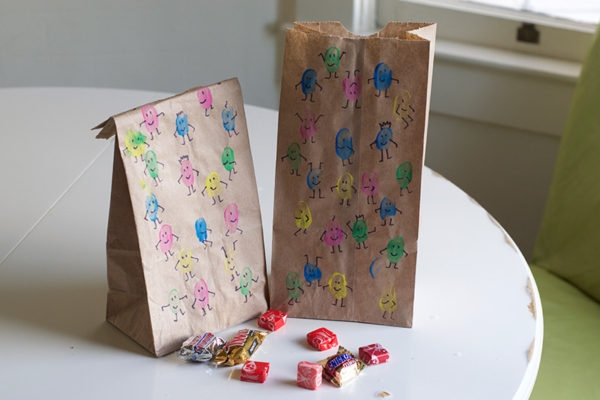 Finger Paint People Goodie Bags - Little Fish