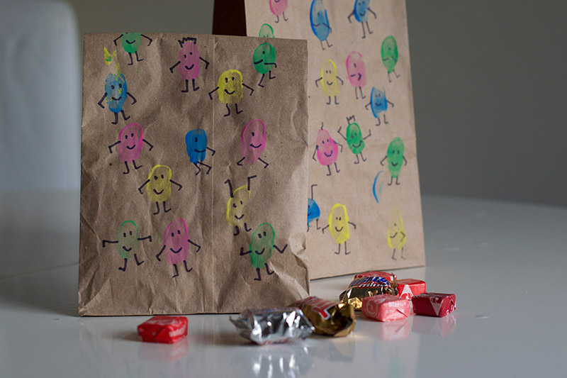 Finger Paint People Goodie Bags - Little Fish