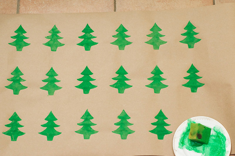 Christmas Tree Rock Gift Wrap | Christmas Wrapping Paper | Holiday Wrap |  Fun Wrapping Paper | Gift Wrap Roll | Heavy Duty Paper | Gift Wrap