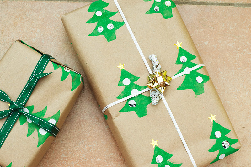 Christmas wrapping best sale ideas for kids