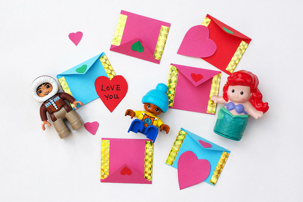 Miniature Fairy Envelope Craft For Kids To Make Little Fish