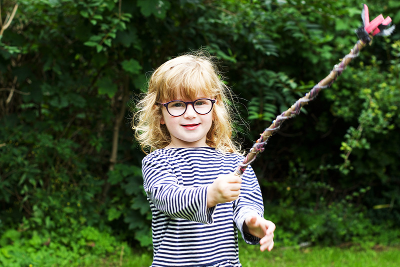 how to make a magic wand for kids