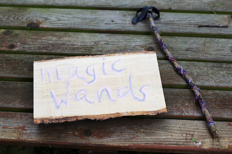 All alone with my recent magic wand