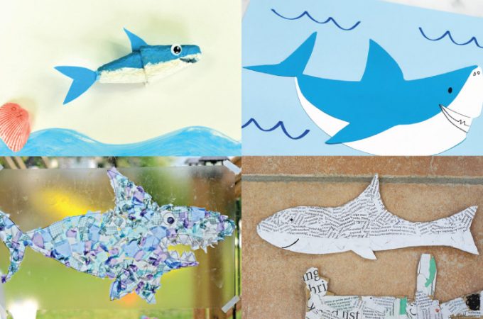 Shark Themed Arts and Crafts
