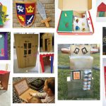 Simple Cardboard Box Activities and Crafts for Kids