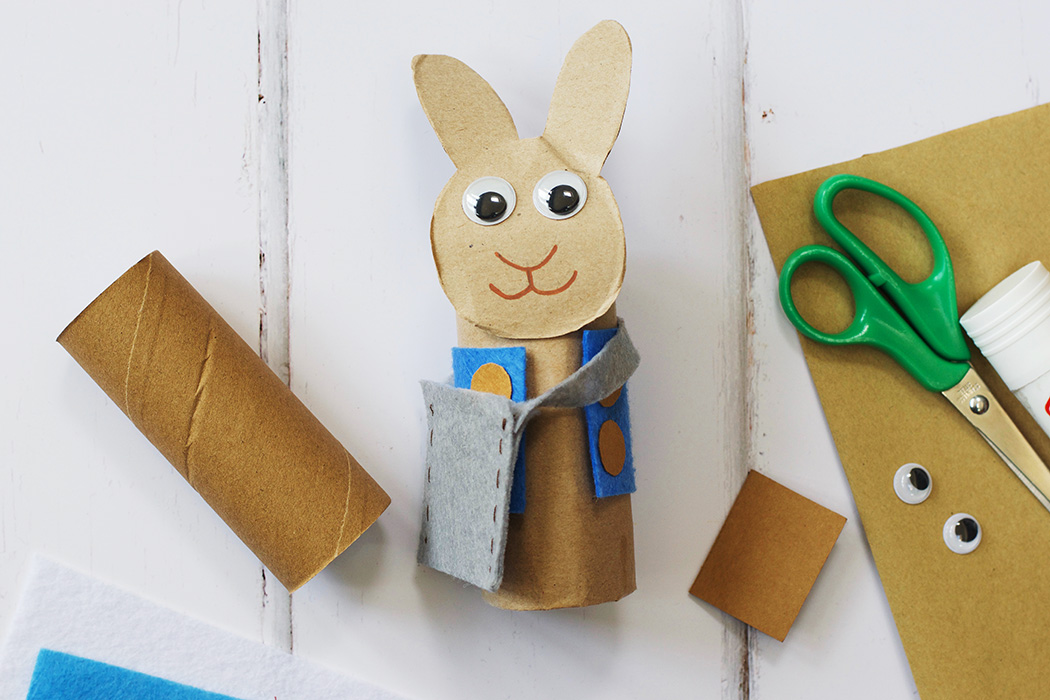 Peter Rabbit Toilet Roll Craft - Little Fish