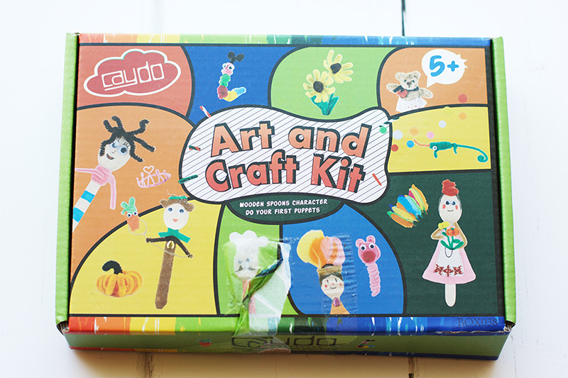 Wooden Puppet Craft Kit Children Make Your Own Kids Activity