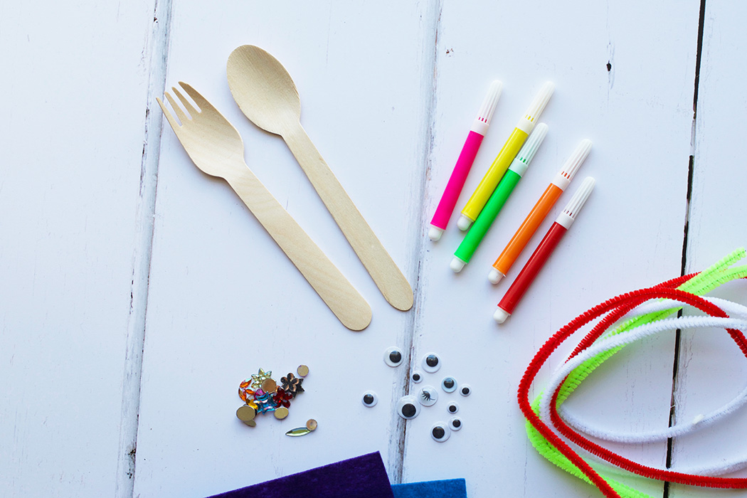 Wooden Spoon People, Crafts for Kids